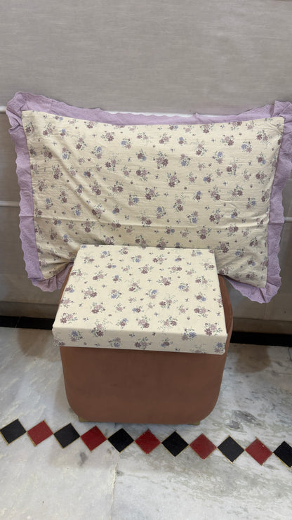 Frilly King Size bedsheet