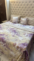 Digital Print Reversible Comforter Set – 6 Pieces