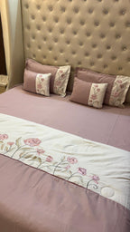 Luxury 6-Piece Embroidered King Size Comforter Set