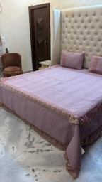 Double Lace Luxury Bedcover