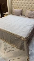 Double Lace Luxury Bedcover