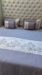 Luxury 6-Piece Embroidered King Size Comforter Set