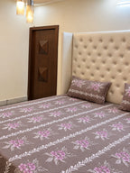 Reversible Quilted Bed Cover