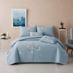 Premium Embroidered King Size Bedcover Set ✨