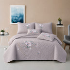 Premium Embroidered King Size Bedcover Set ✨