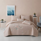 Premium Embroidered King Size Bedcover Set ✨